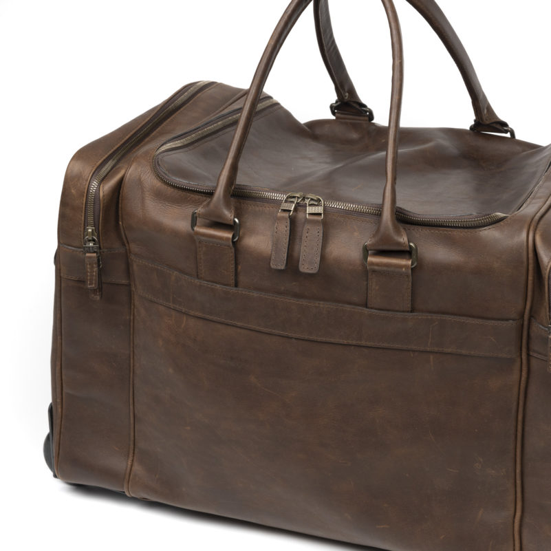 Moore & Giles Badlwin Oak Singleton Rolling Duffel