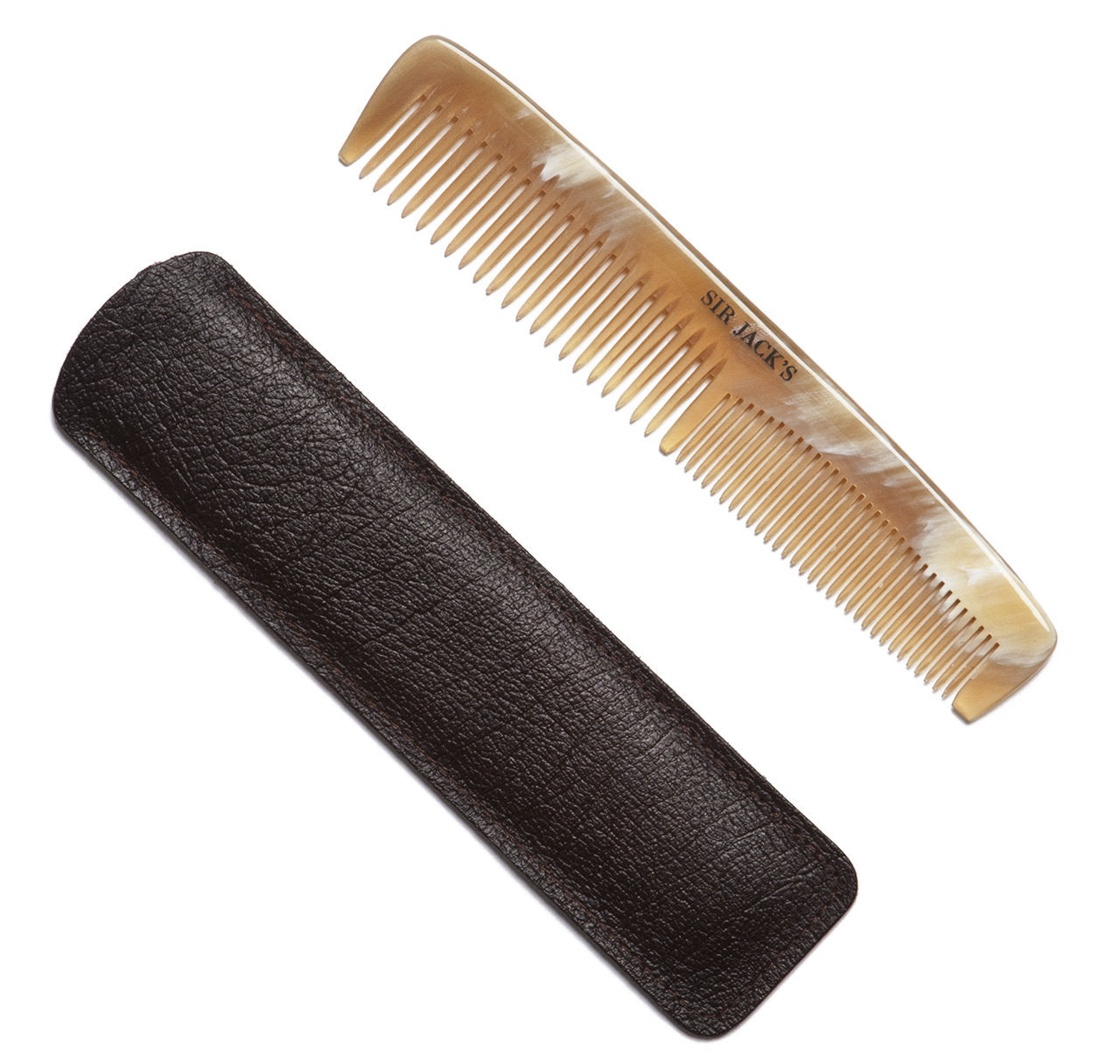 Sir Jack's 7" Ox Horn Comb