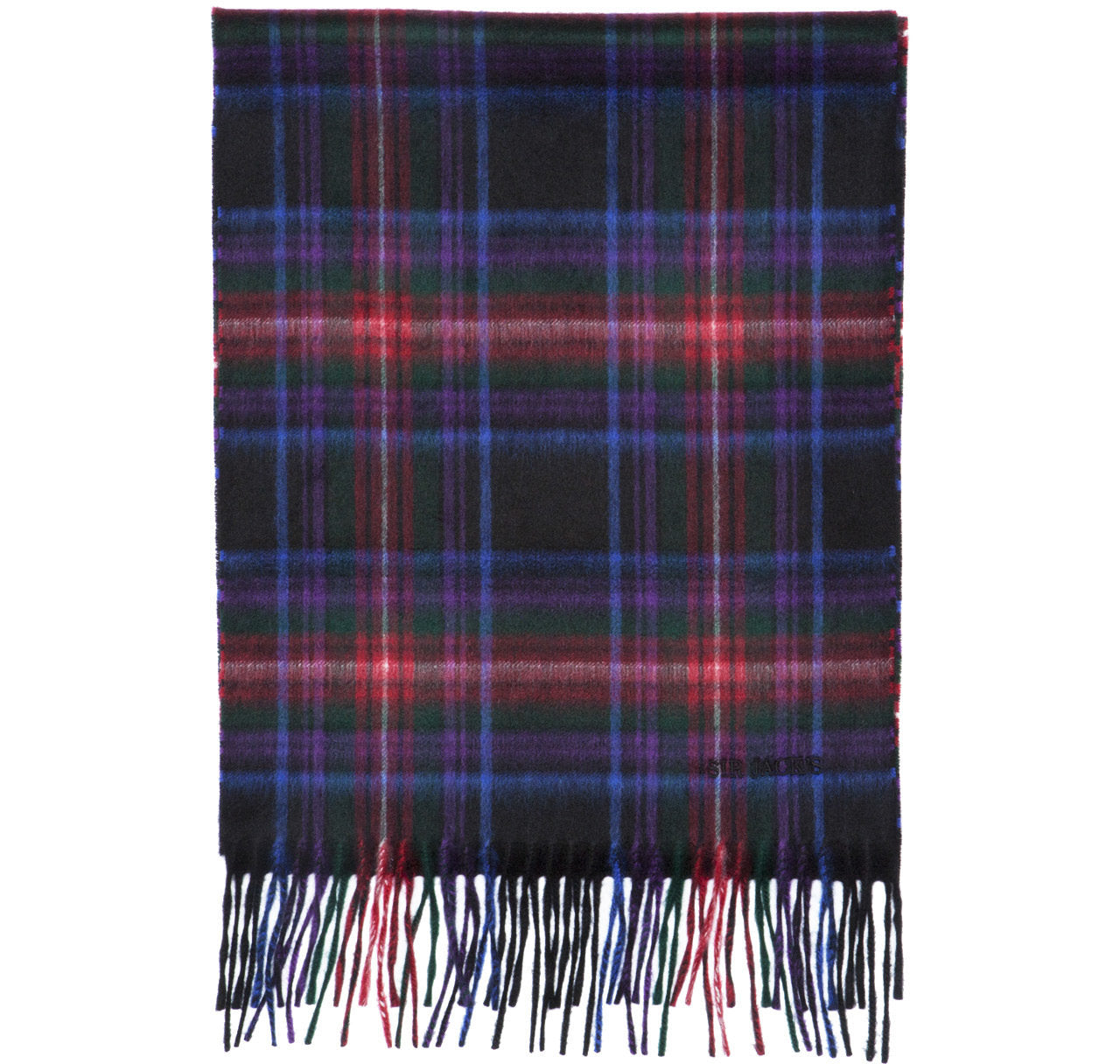 Cashmere Braveheart Tartan Scarf