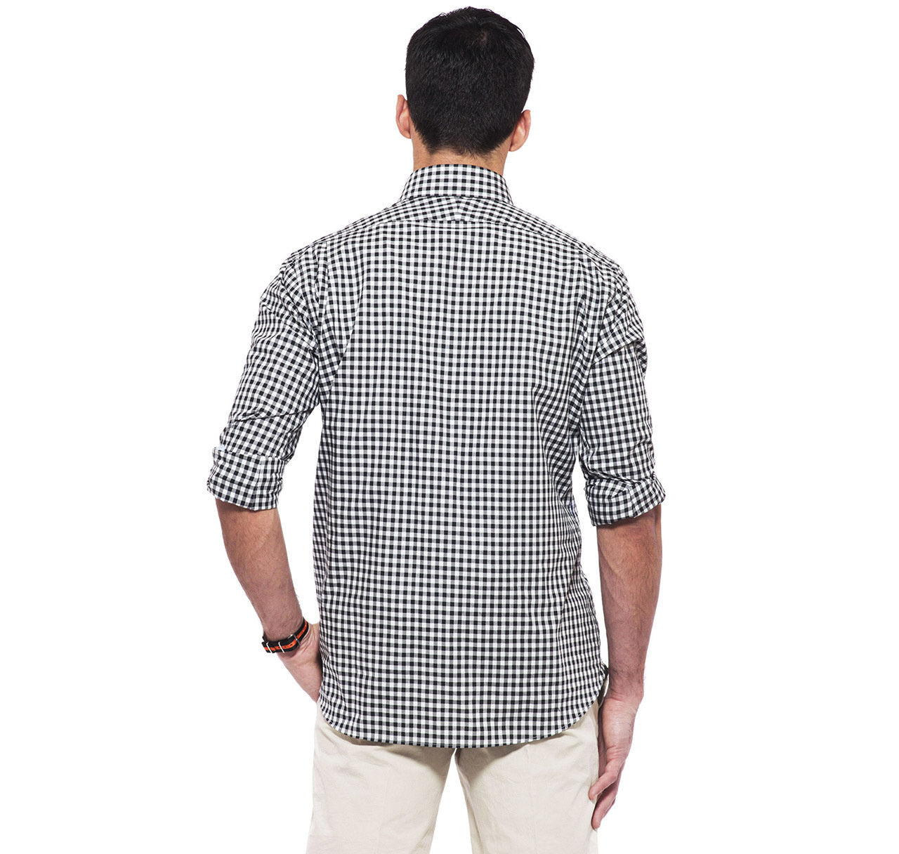 Clarendon Black Gingham Shirt