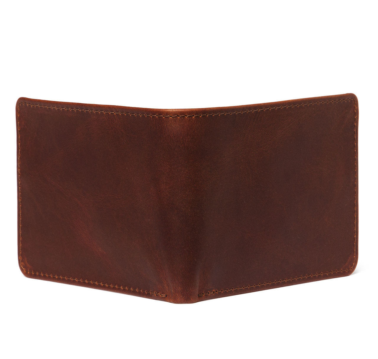 Havana Leather Billfold Wallet