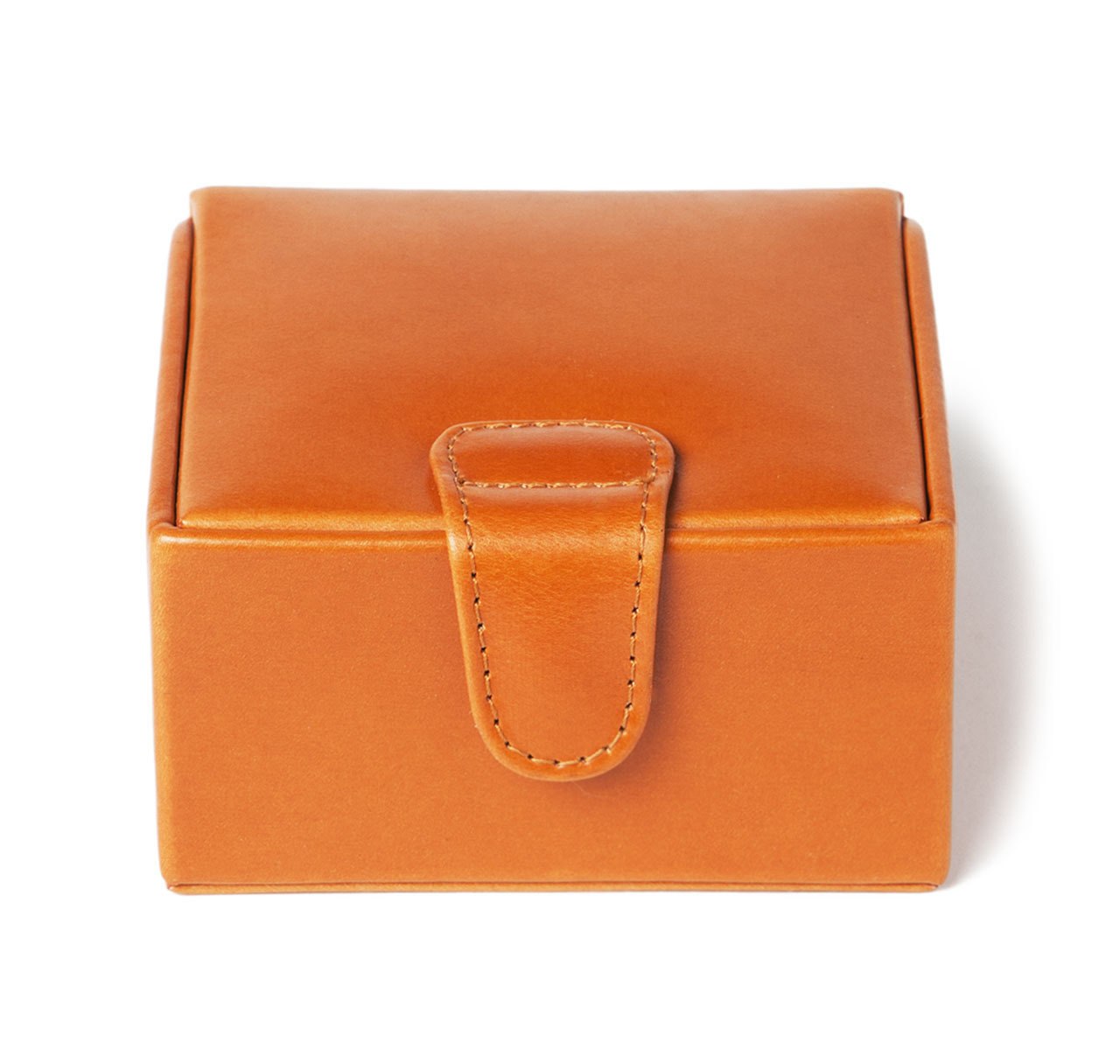 Sir Jack's London Tan Leather Medium Stud Box