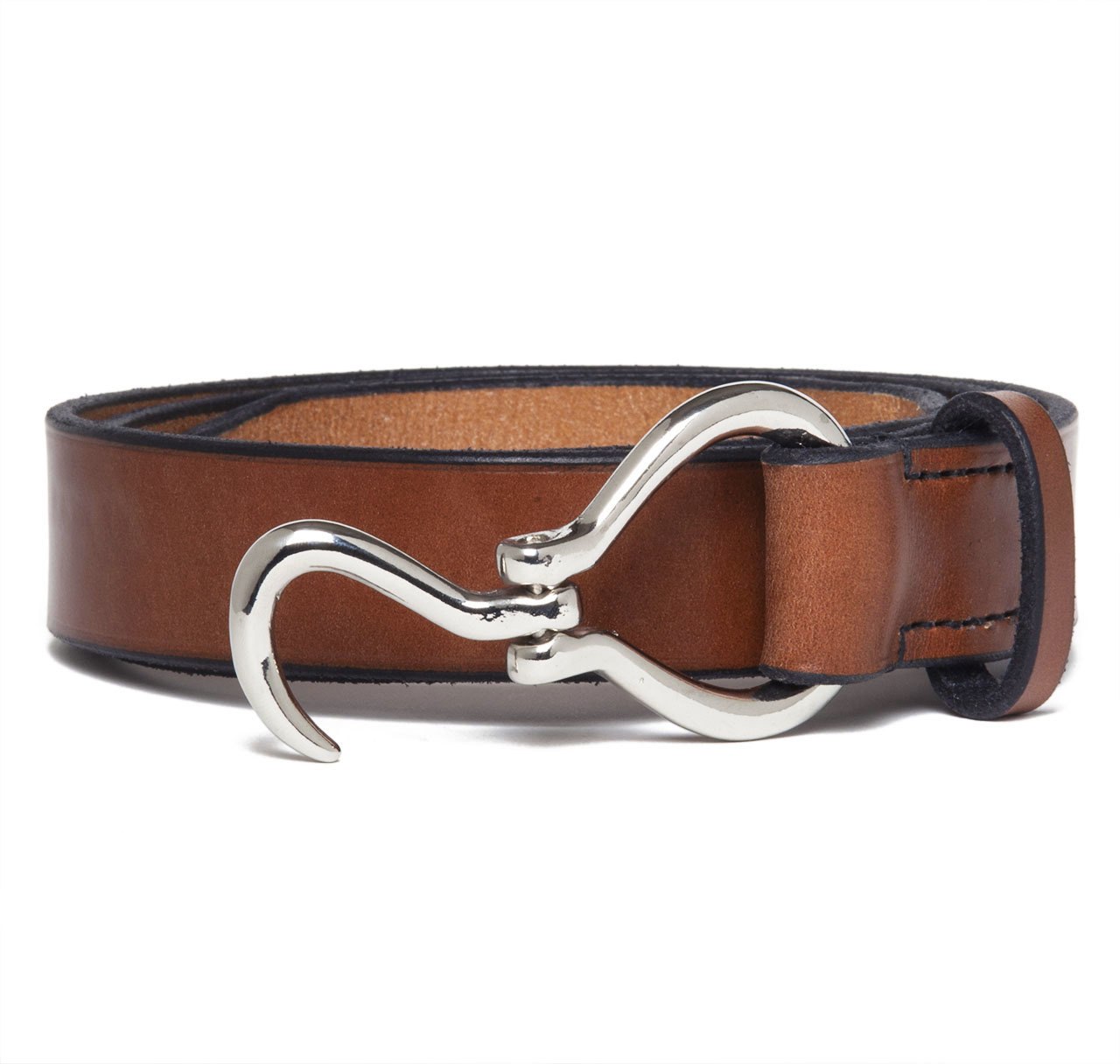 Sir Jack's Nickel Hoof Pick Belt in Chestnut