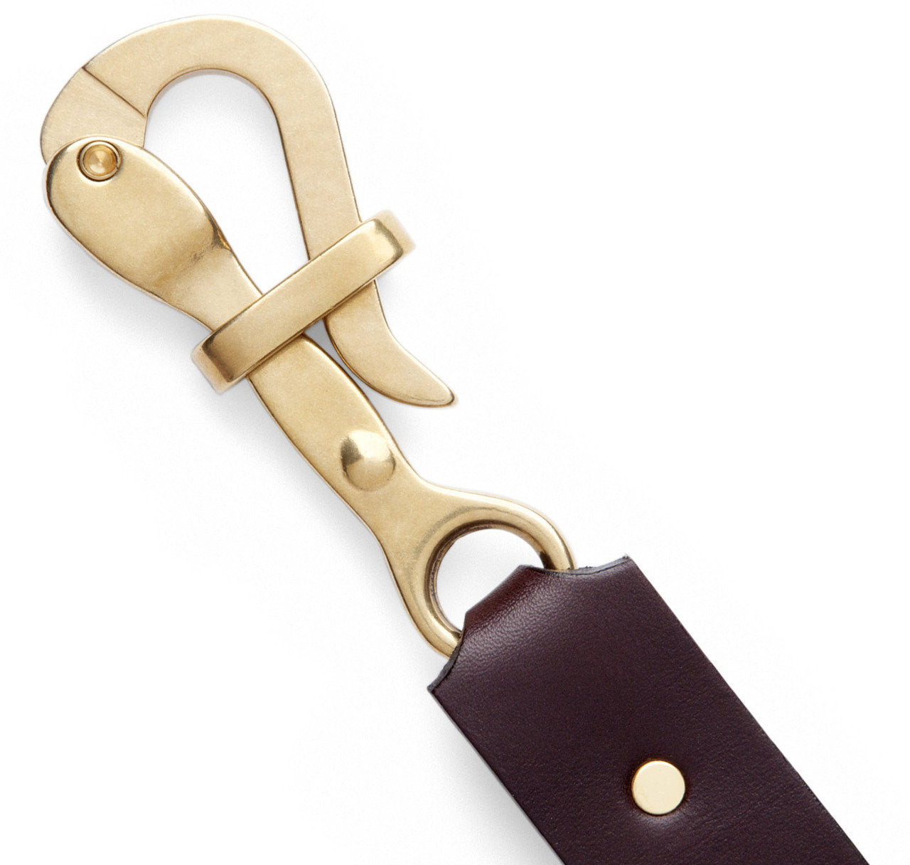 SirJacks Pelican Hook Belt in Brown Leather