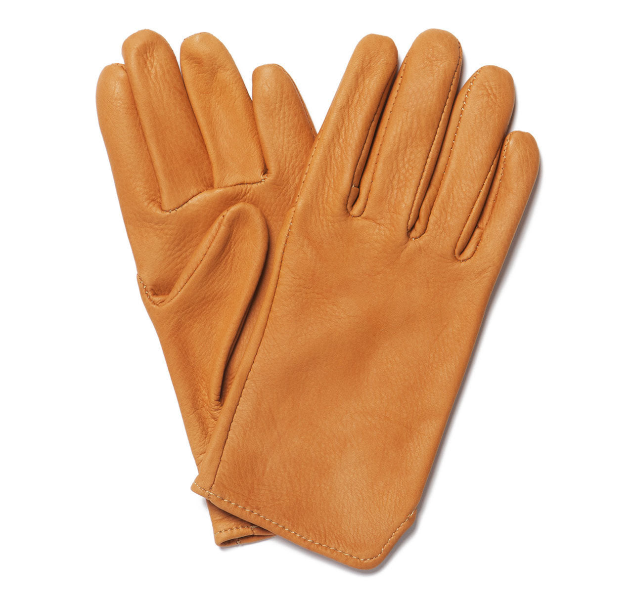 Saddle Tan Deerskin Gloves