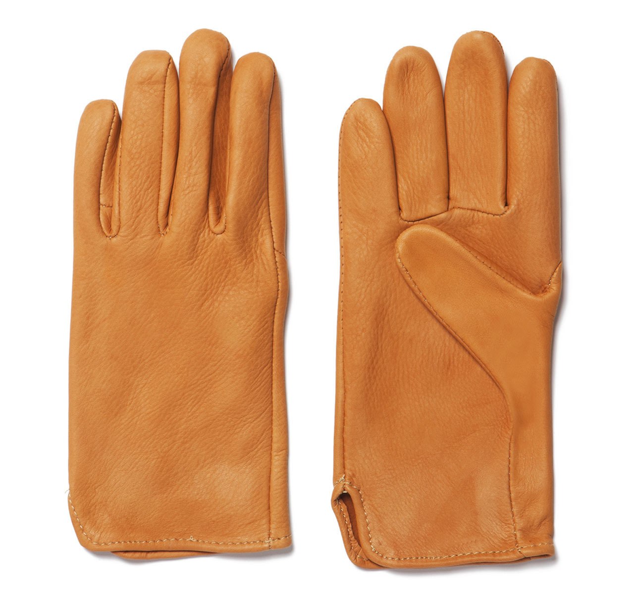 Saddle Tan Deerskin Gloves