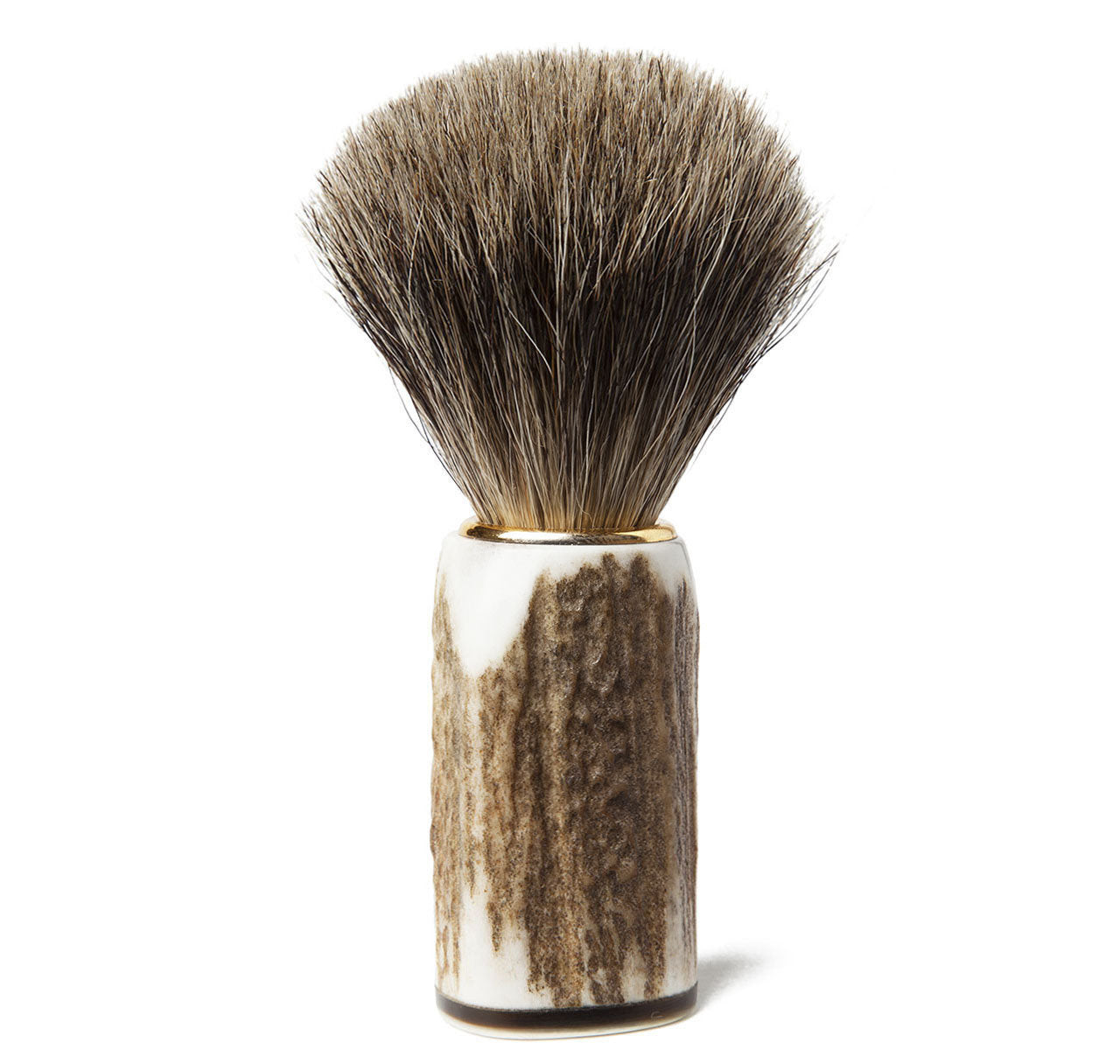Stag Handle Badger Brush