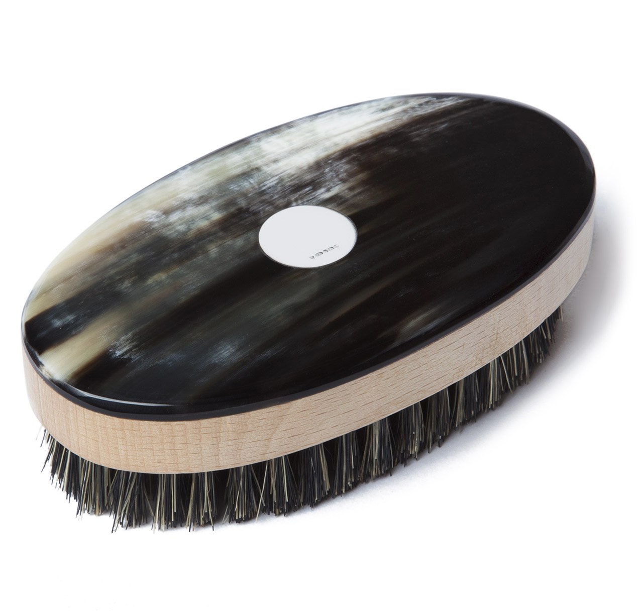 Sterling & Ox Horn Oval Hair Brush
