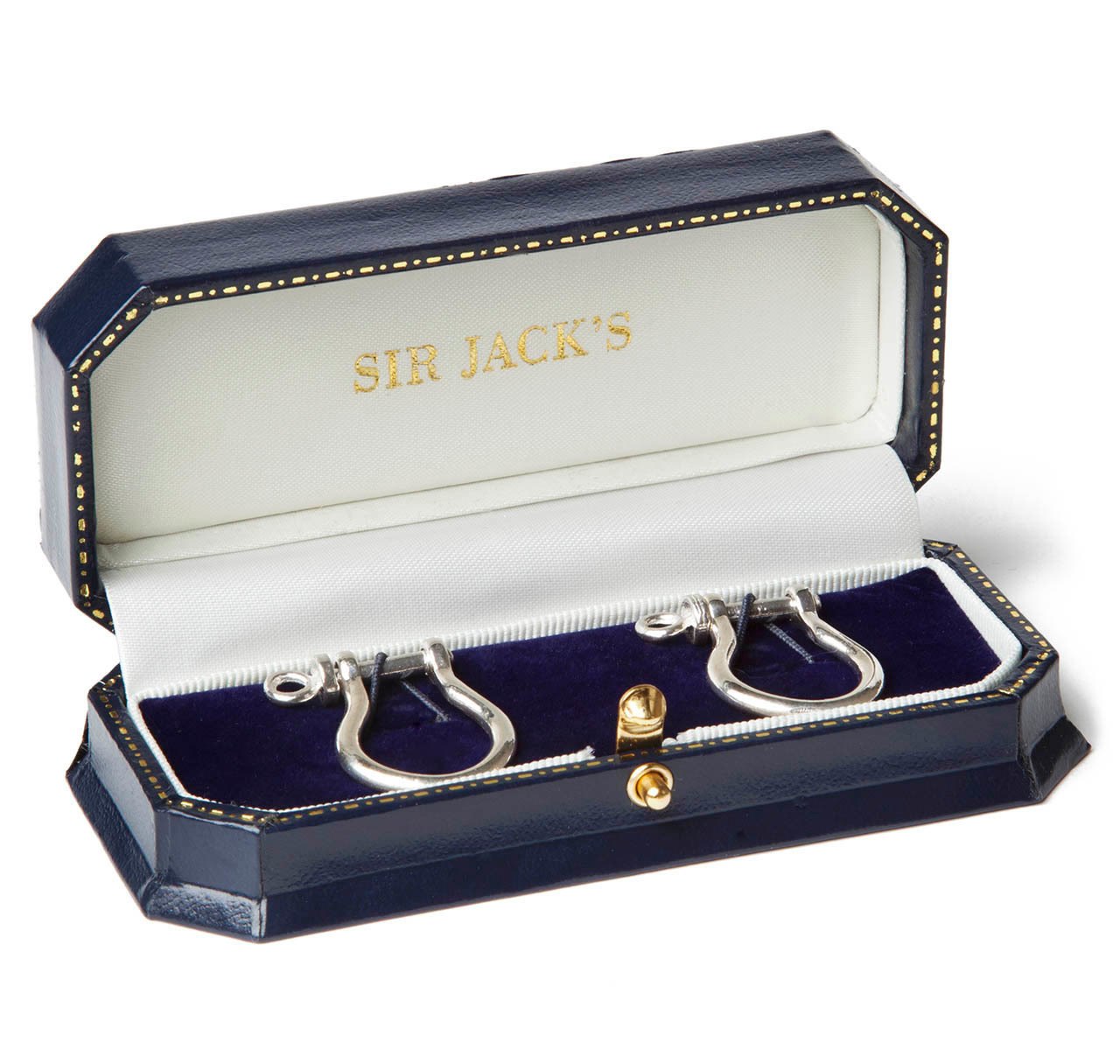 Sterling Shackle Cufflinks