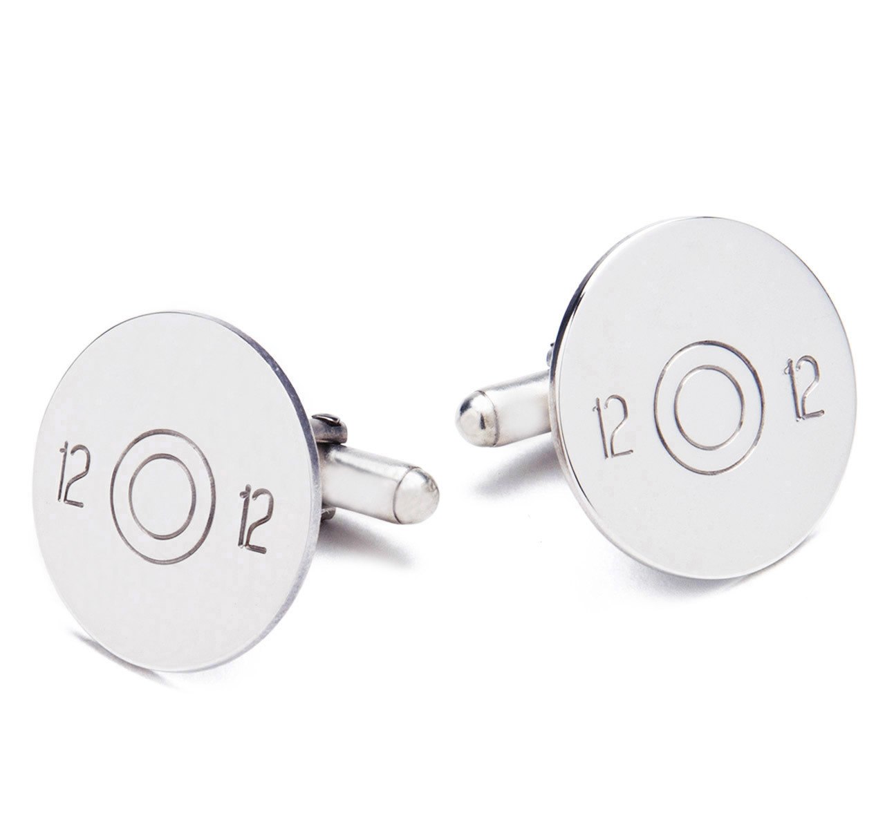 Sir Jack's Sterling Cartridge Cufflinks