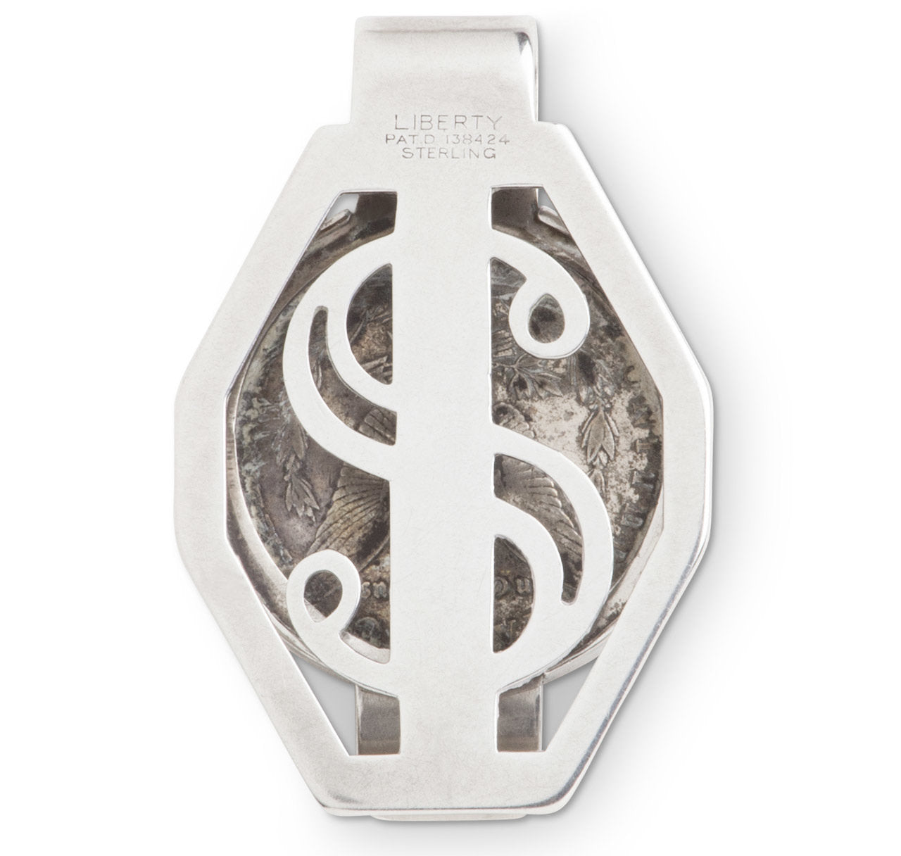 Sterling Silver Dollar Money Clip