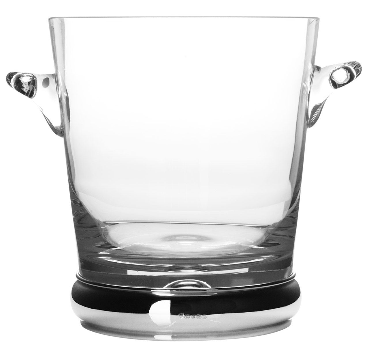 Sterling Silver & Glass Champagne Bucket