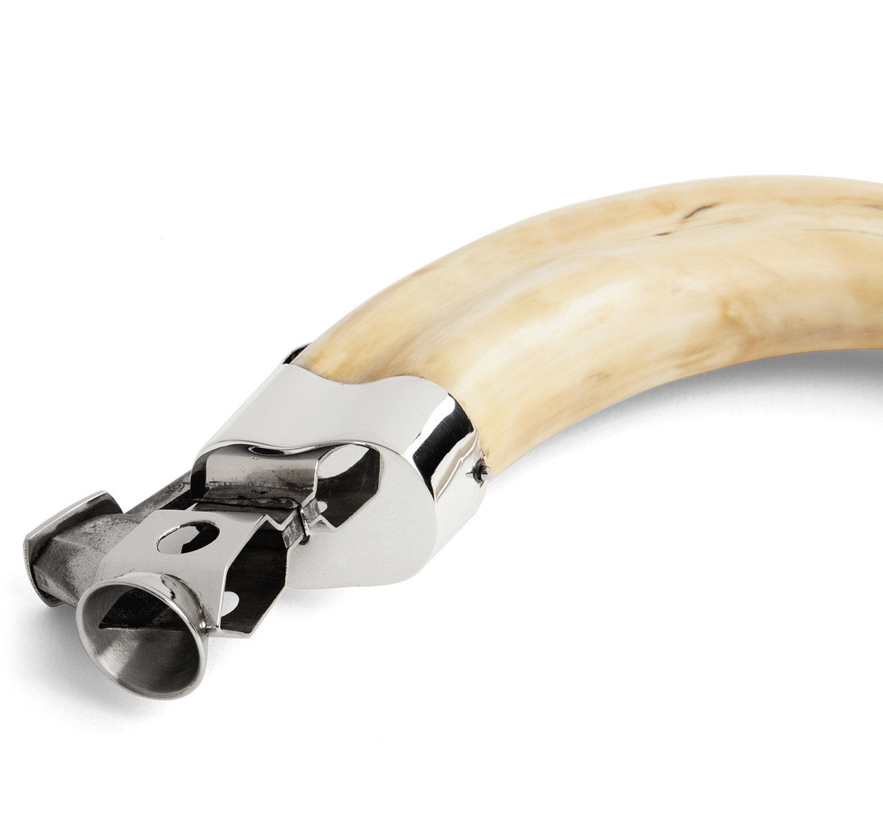 Sterling Silver Boar Tusk Cigar Cutter