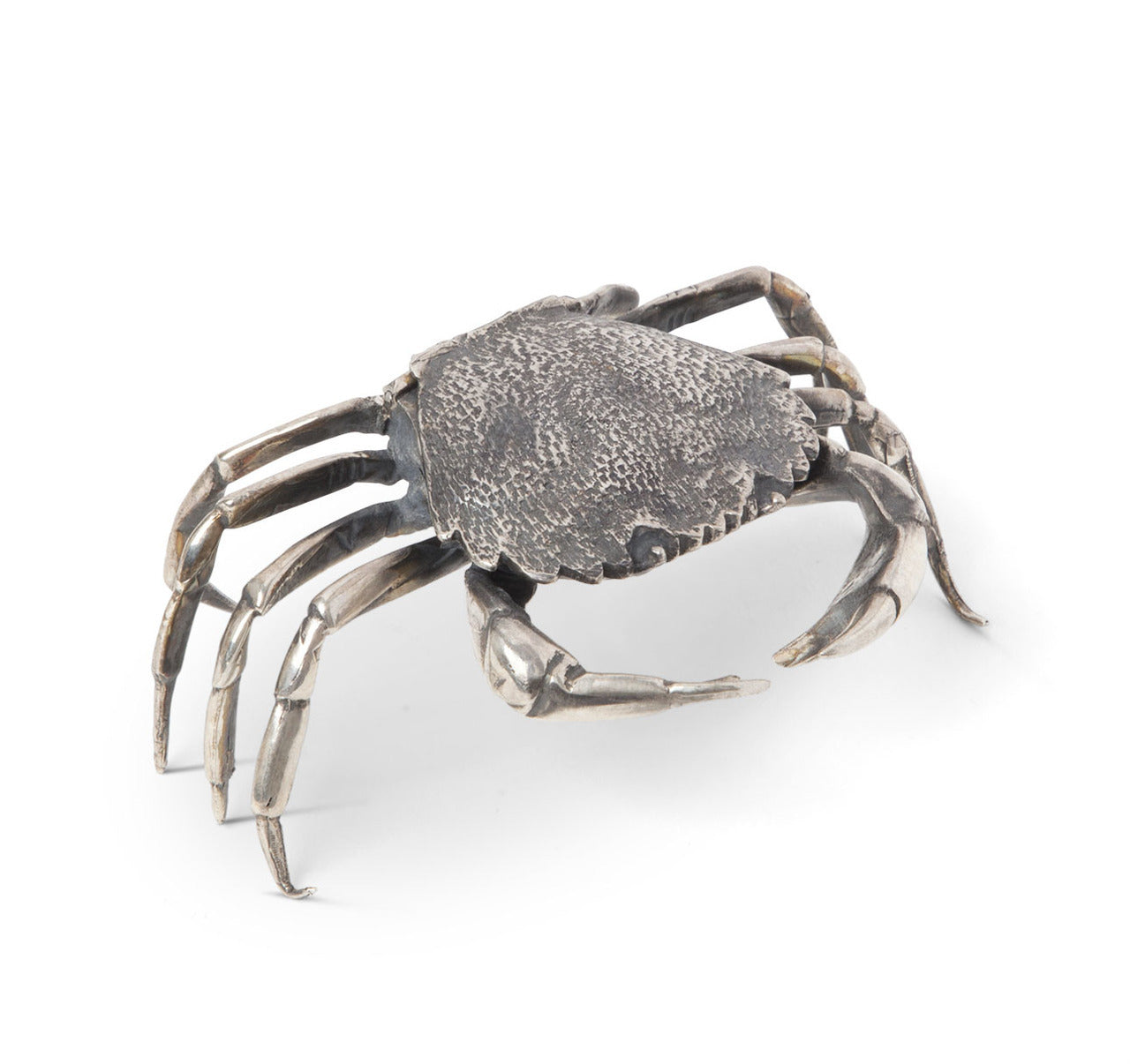 Sterling Silver Crab Form Ashtray