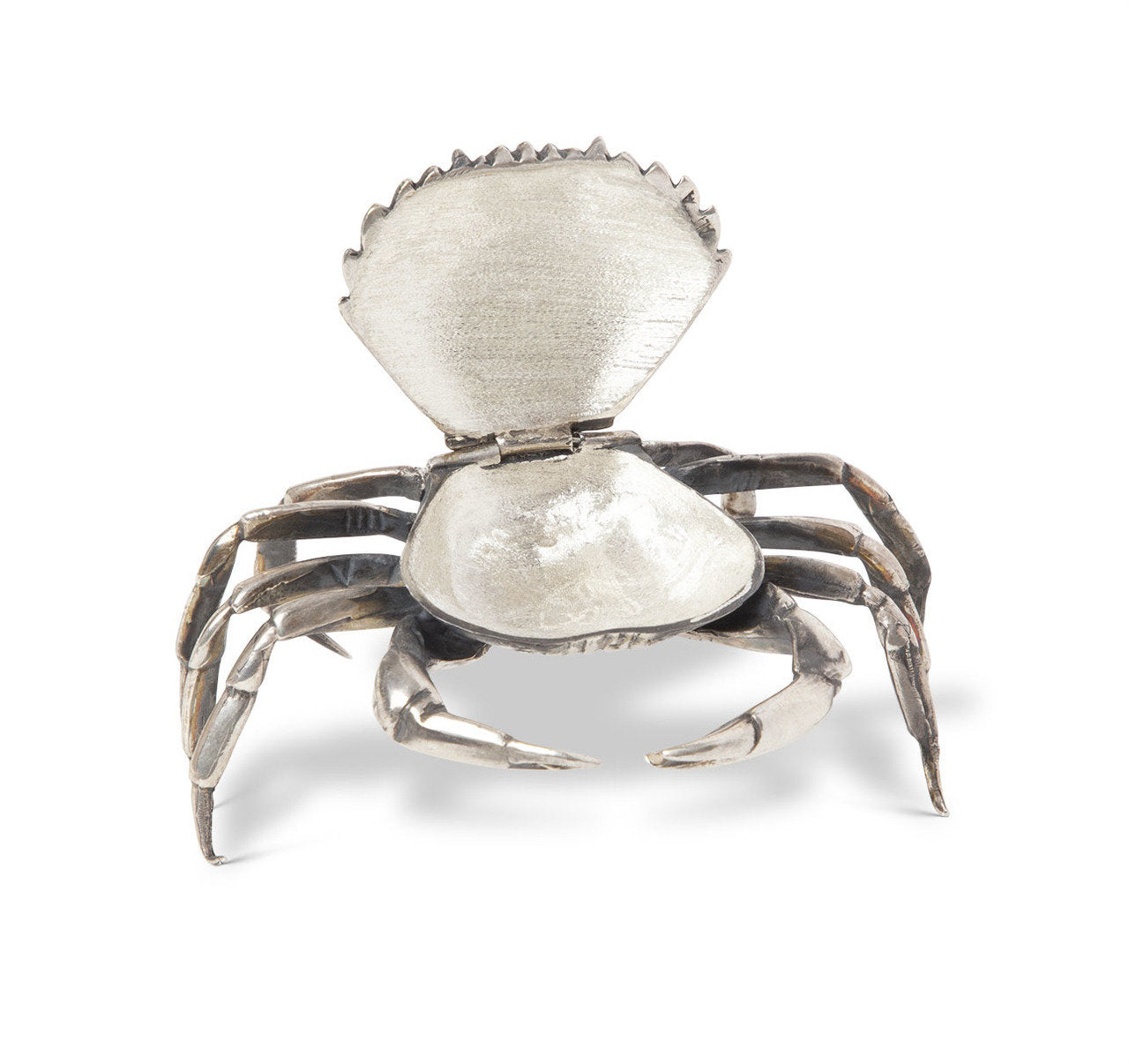 Sterling Silver Crab Form Ashtray