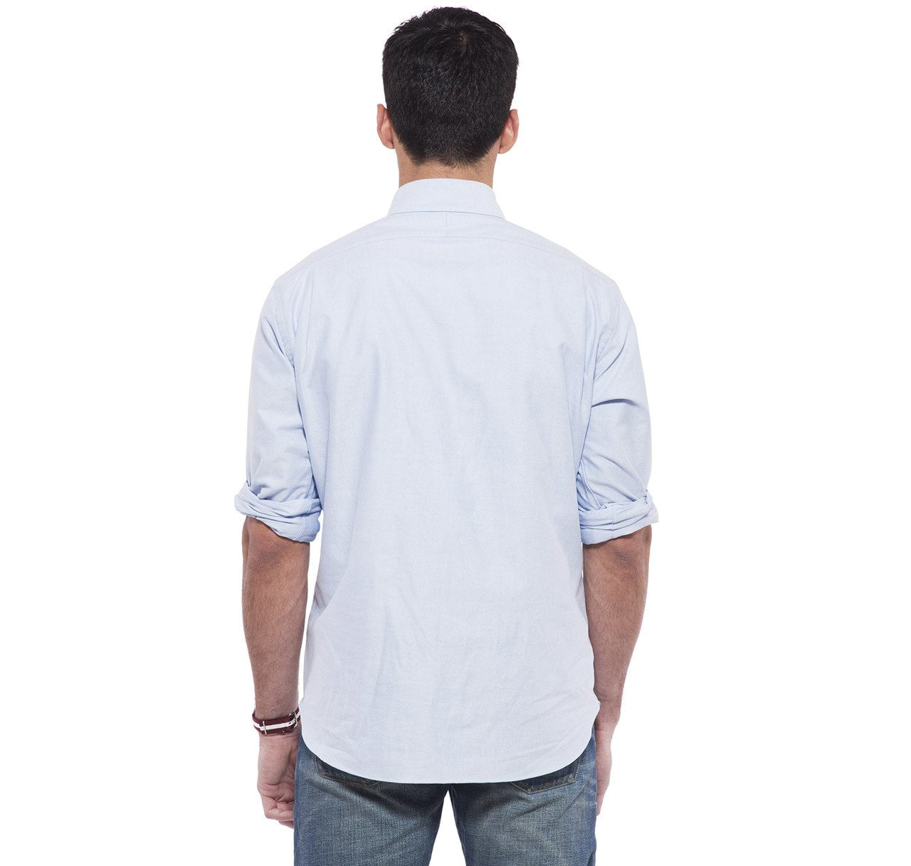 Sudbury Oxford Pocket Shirt in Blu