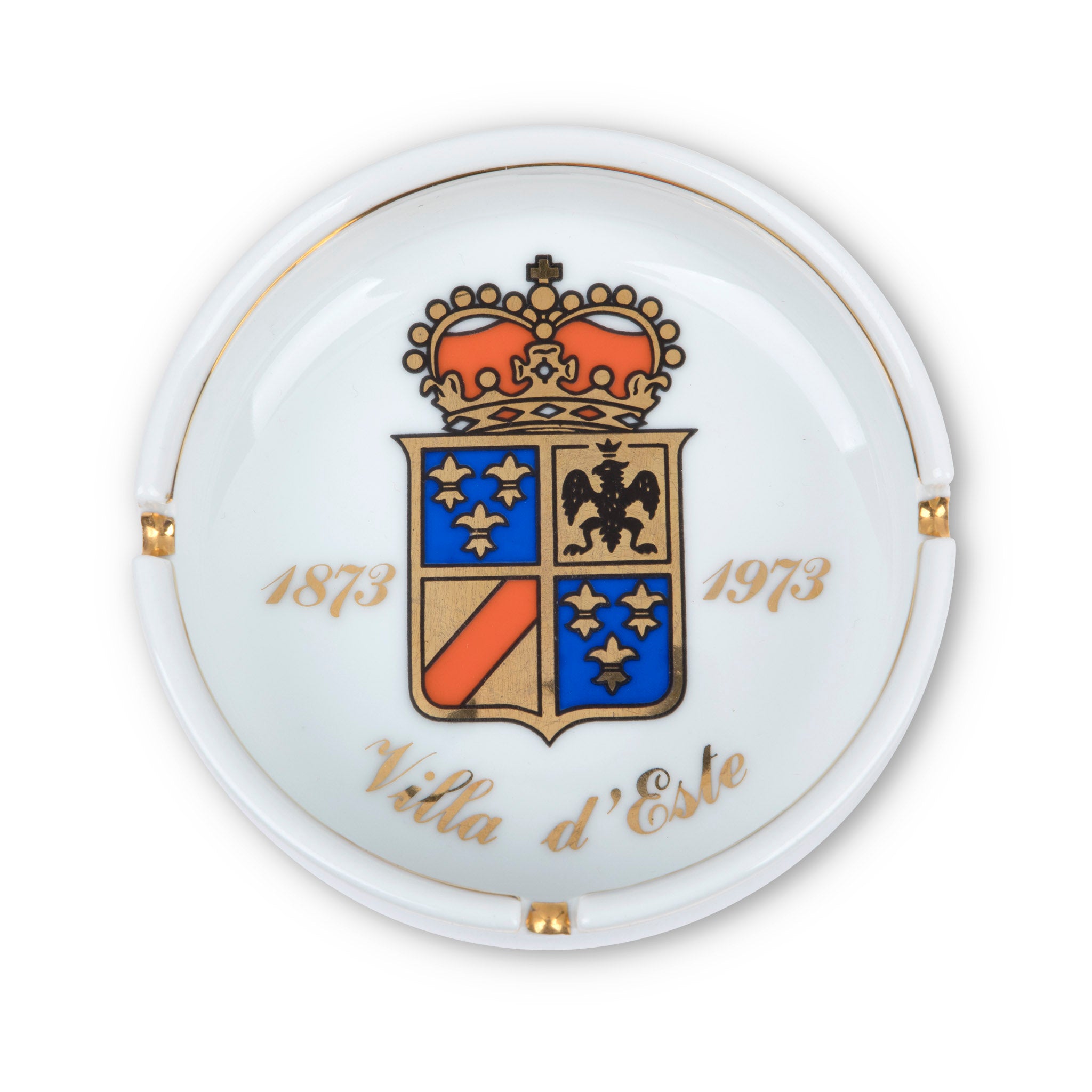 Vintage Villa d'Este Hotel Ashtray