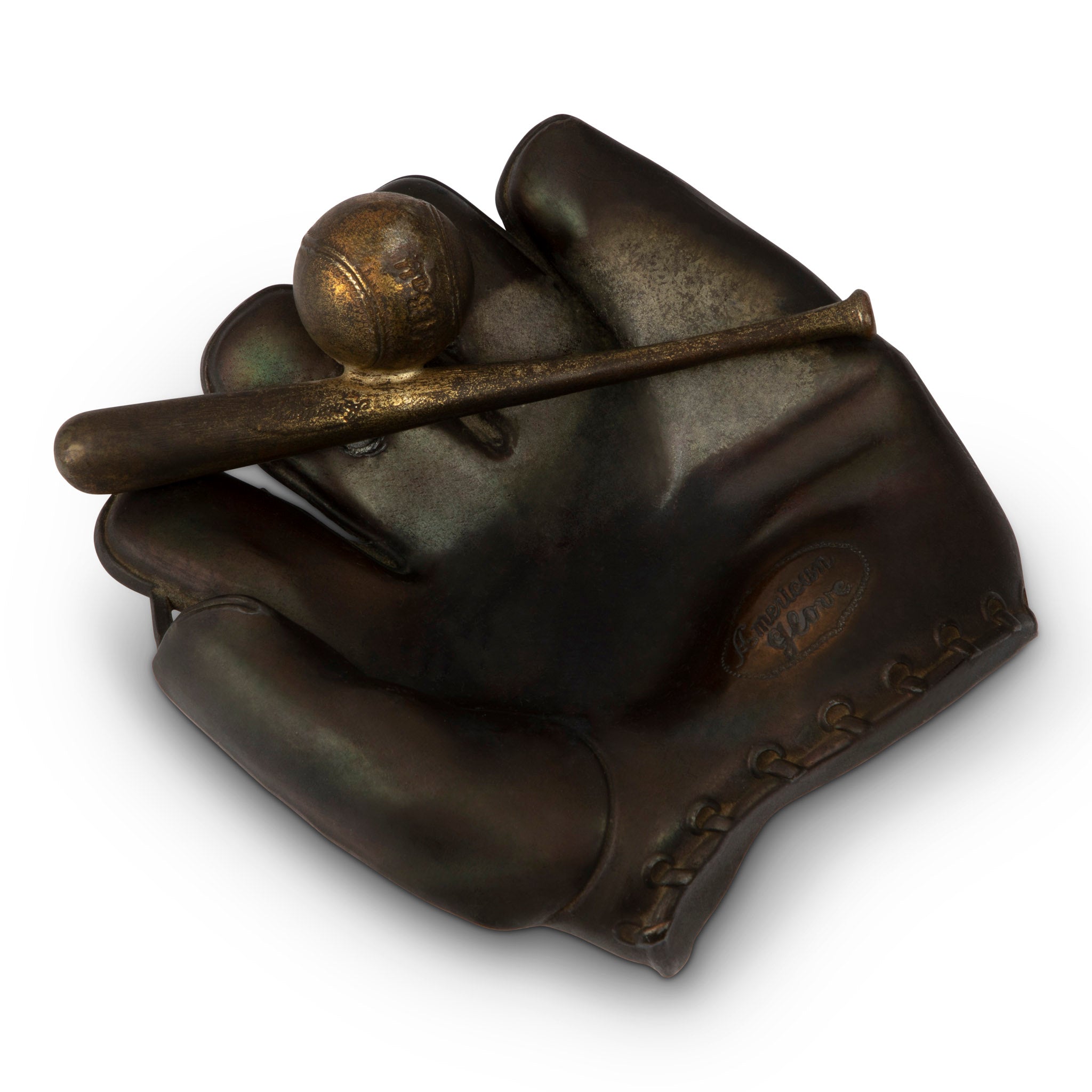 Vintage Baseball Glove Cigar Ashtray