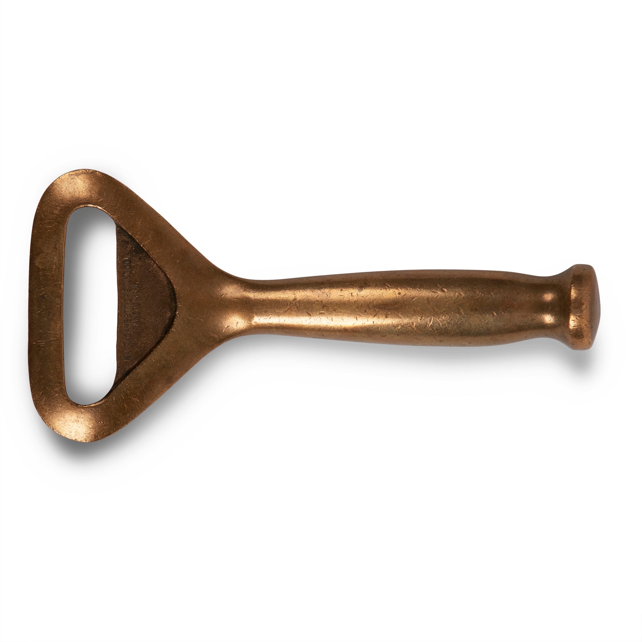 Vintage Brass Narragansett Bottle Opener