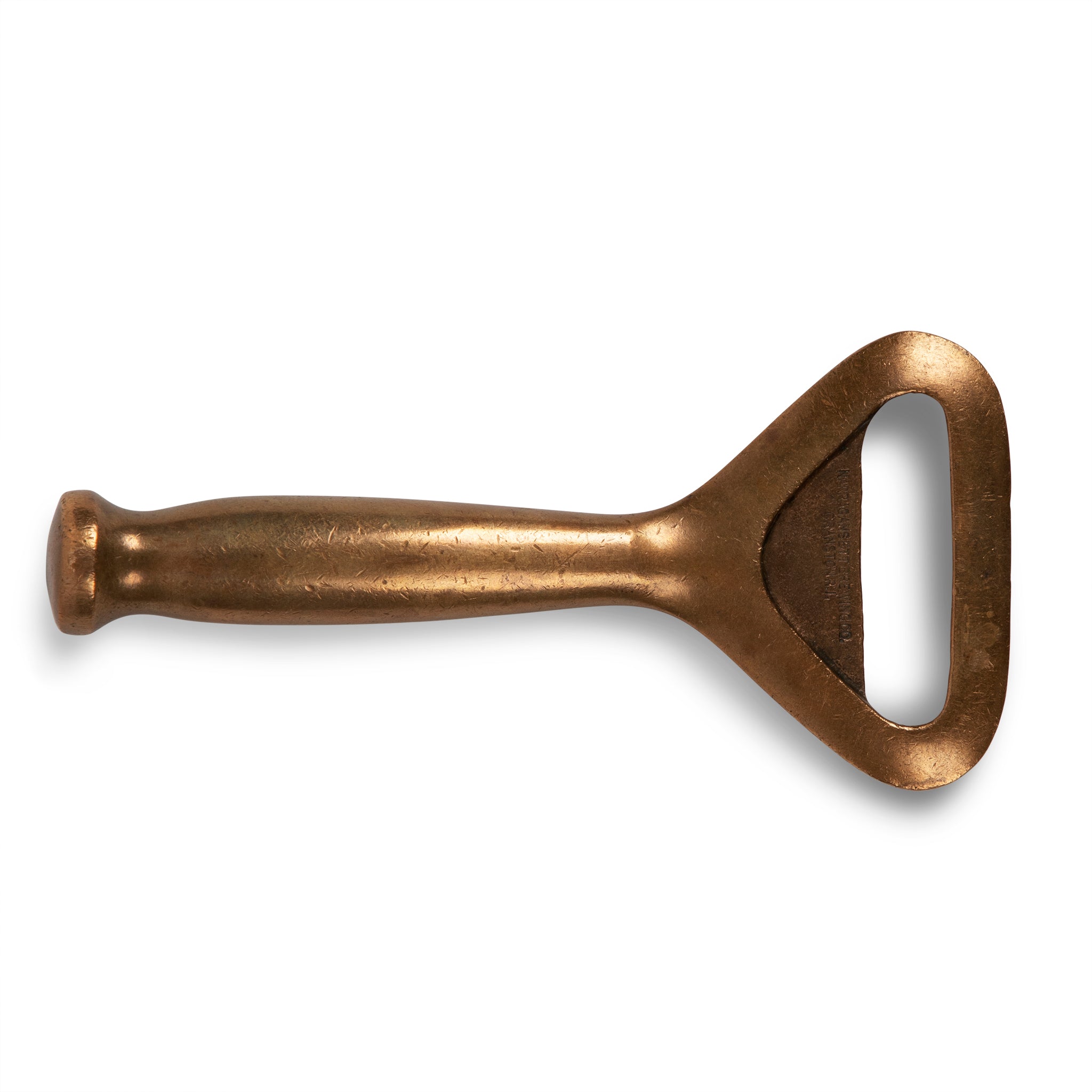 Vintage Brass Narragansett Bottle Opener