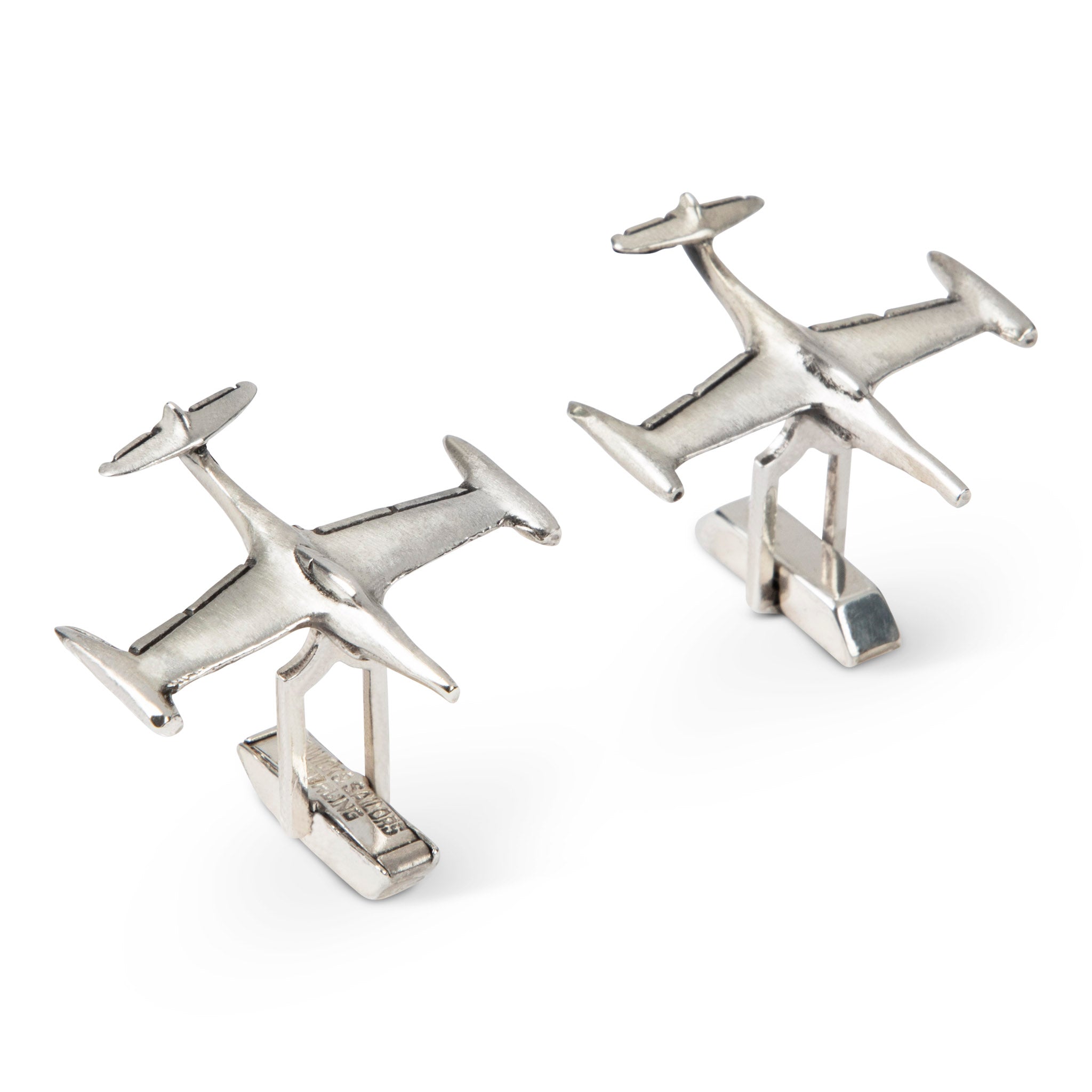 Vintage Fenwick & Sailors Sterling Airplane Cufflinks