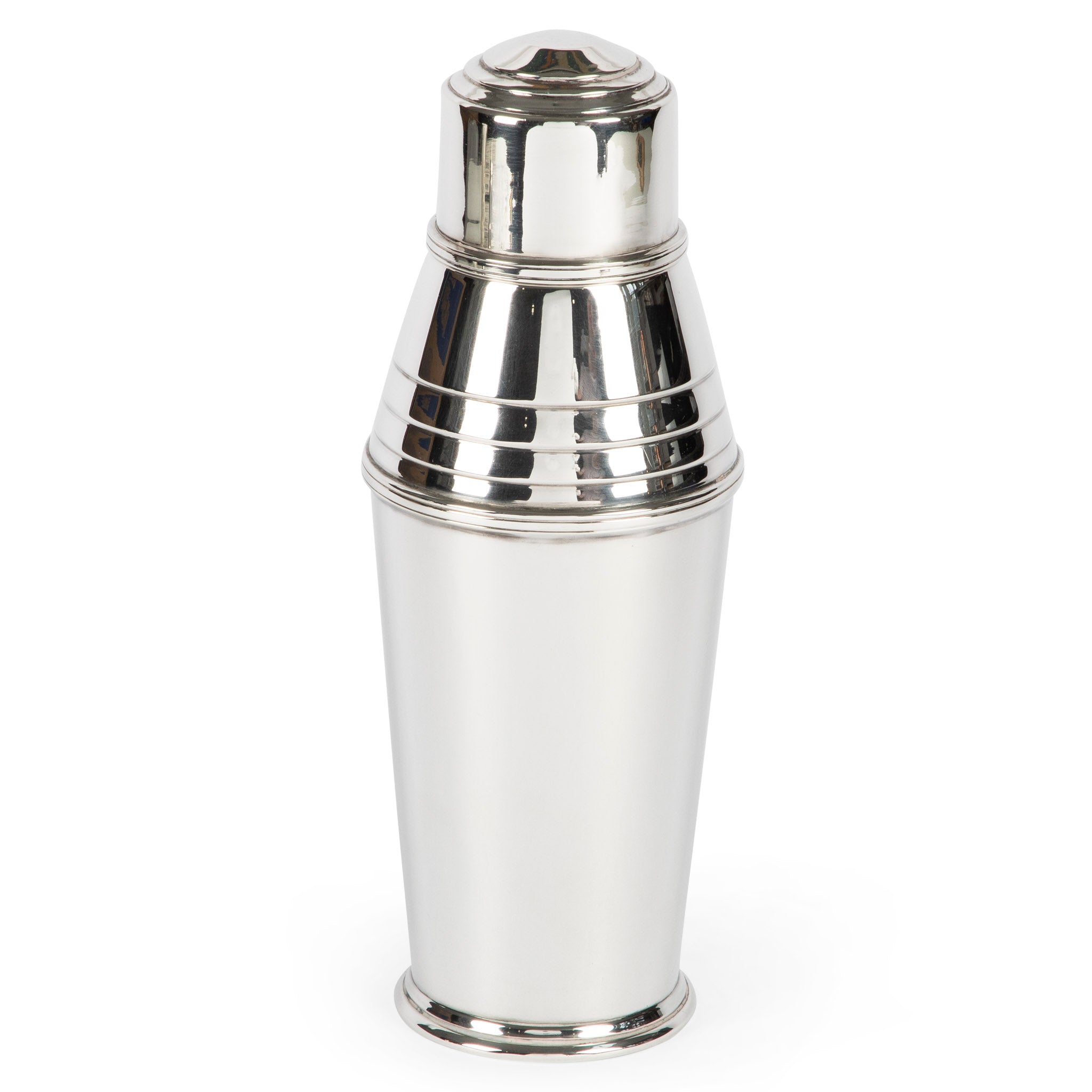 Art Deco Walker & Hall Silver Cocktail Shaker