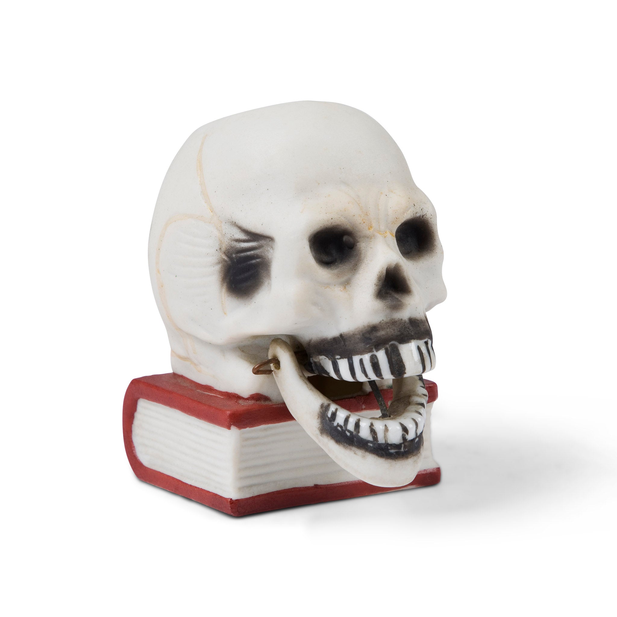 Vintage Memento Mori Skull Match Holder Striker