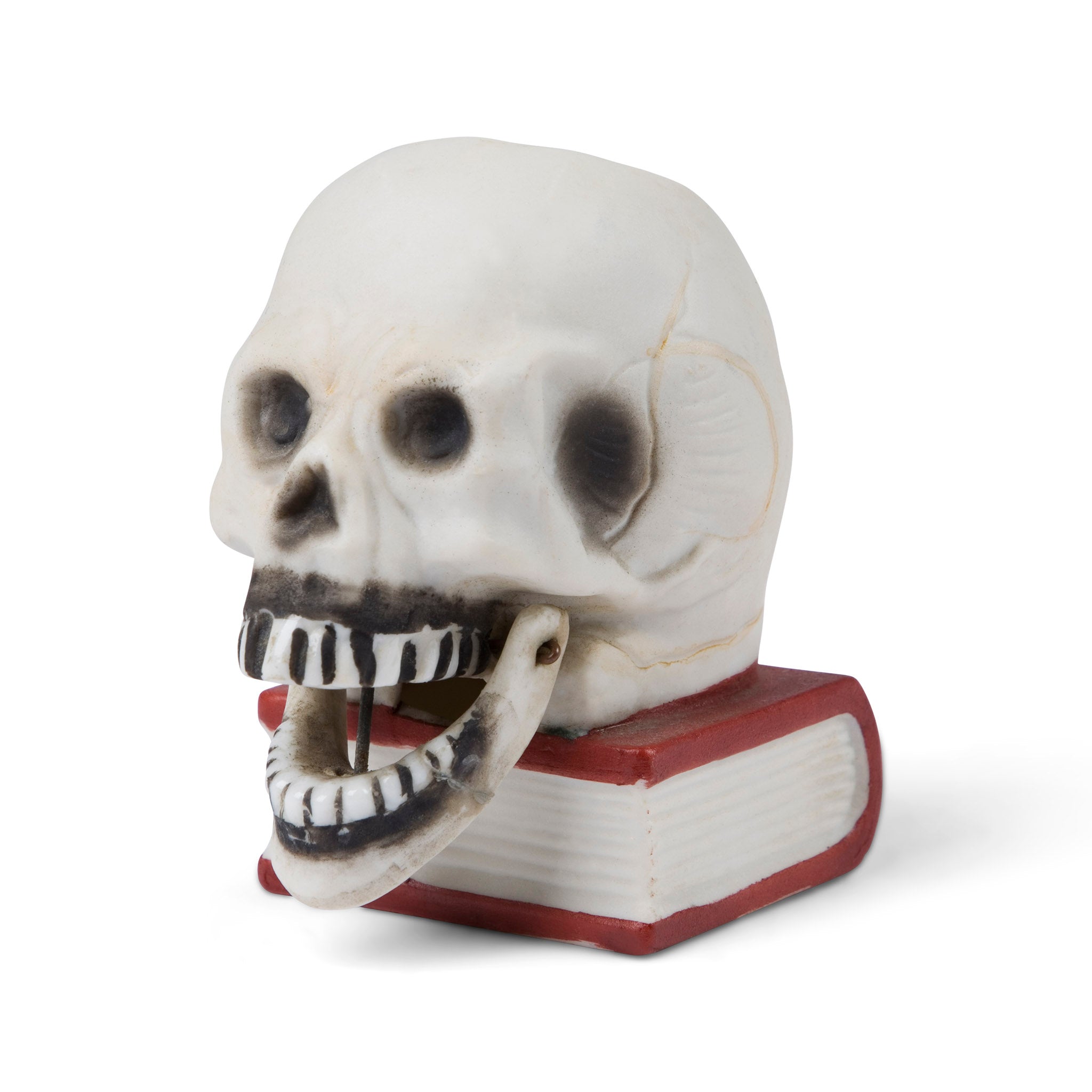 Vintage Memento Mori Skull Match Holder Striker