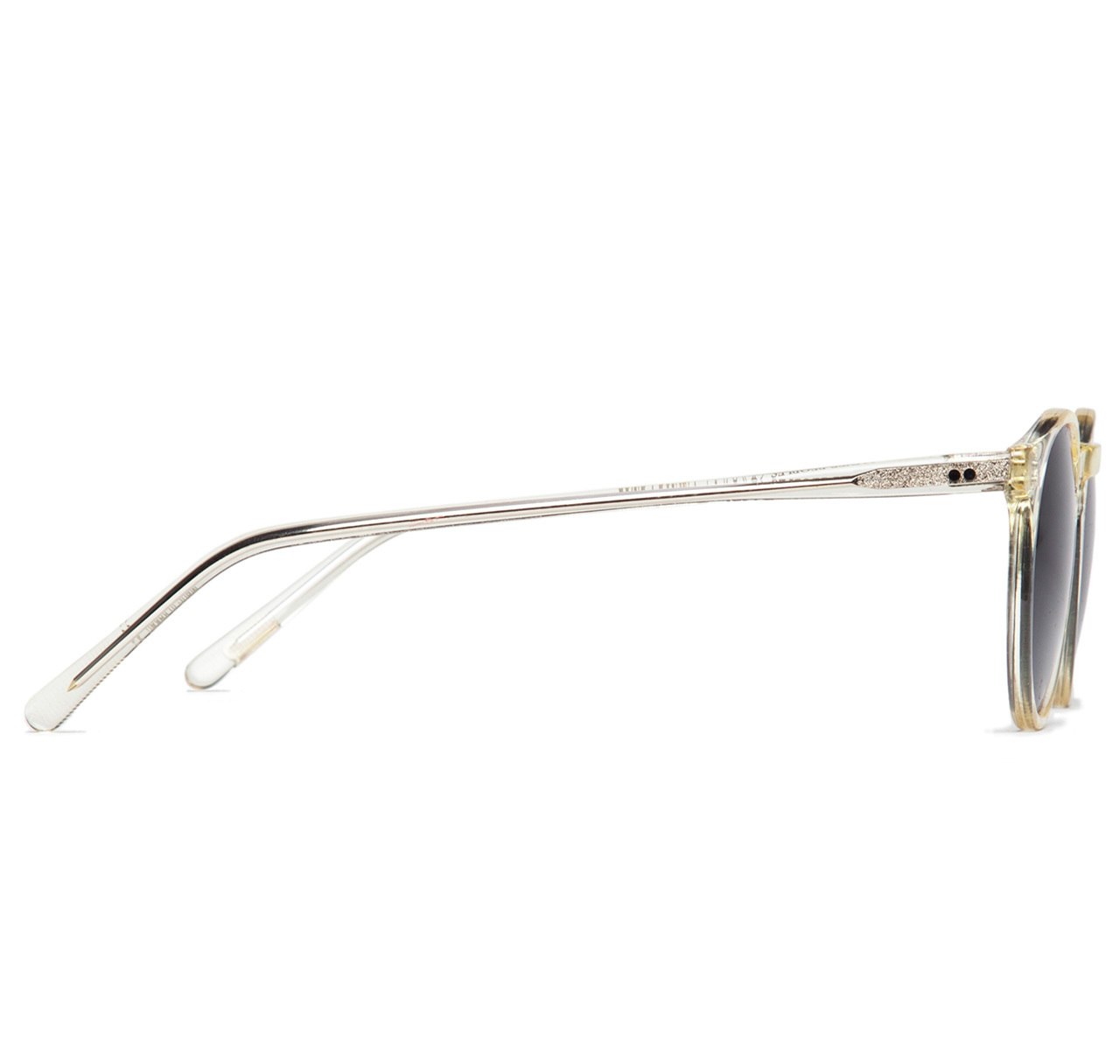 Oliver Peoples O'Malley Sun Beige Crystal With Grey Smoke