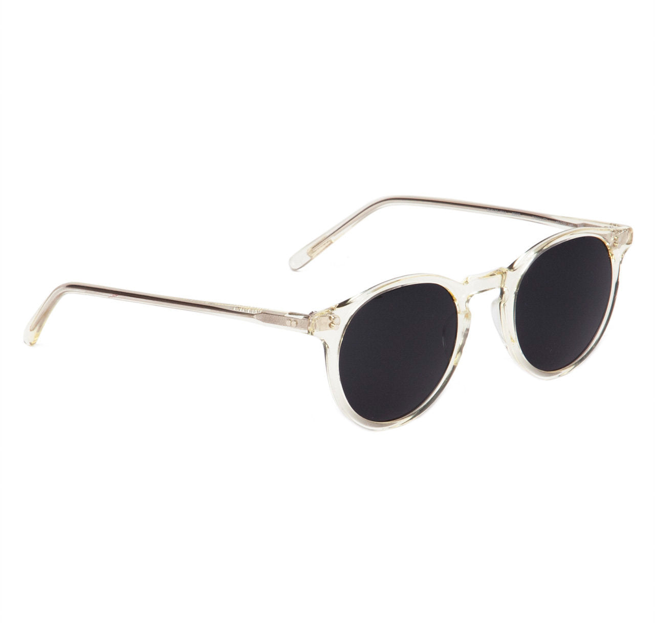 Oliver Peoples O'Malley Sun Beige Crystal With Grey Smoke