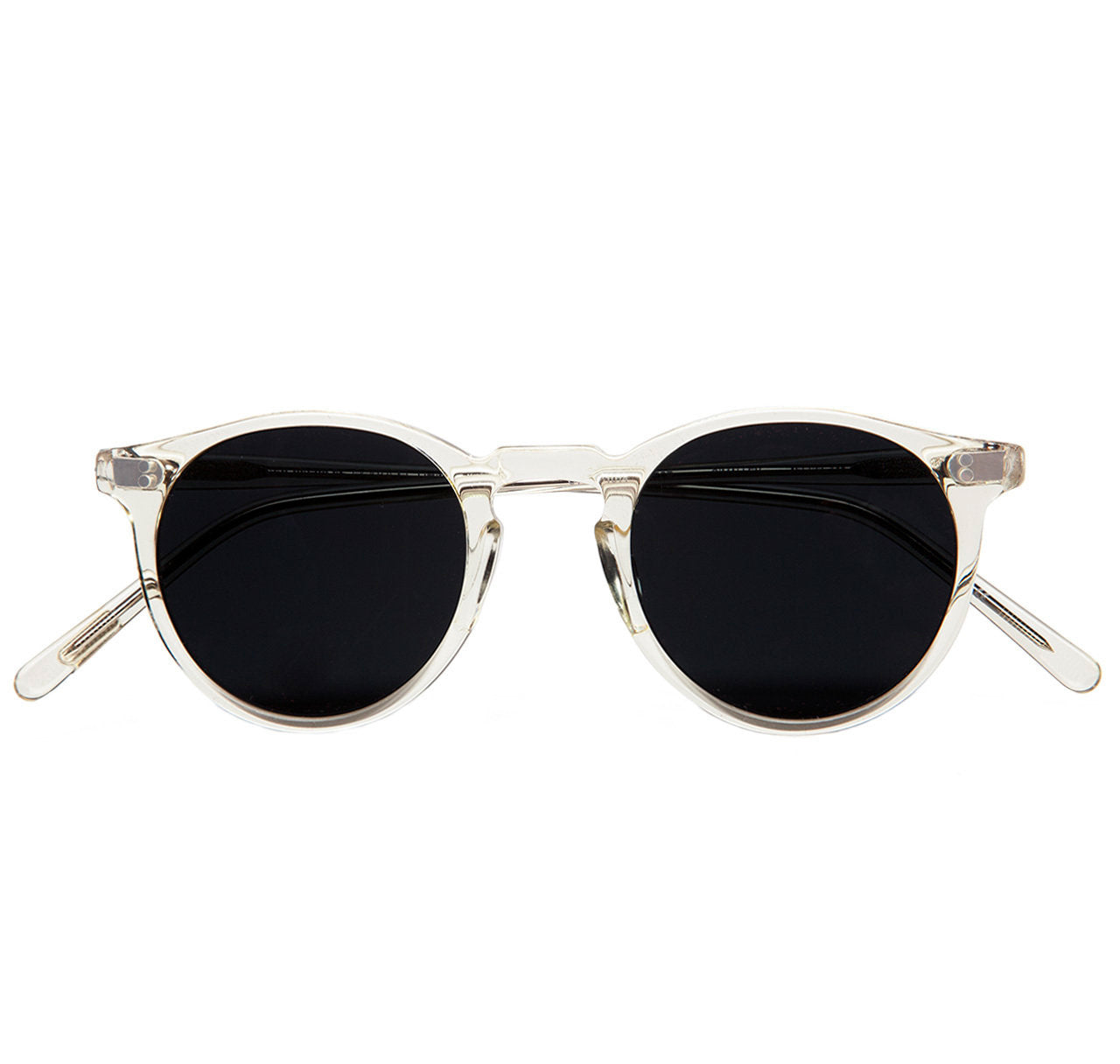 Oliver Peoples O'Malley Sun Beige Crystal With Grey Smoke