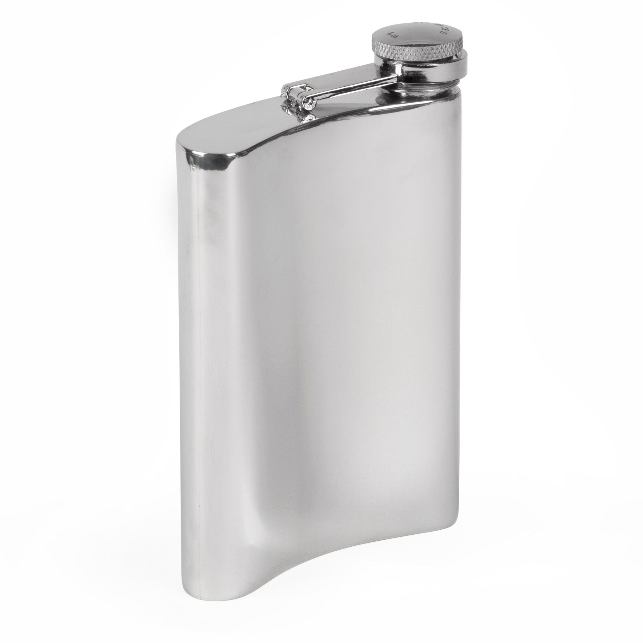 Sir Jack's 6oz Pewter Trench Flask
