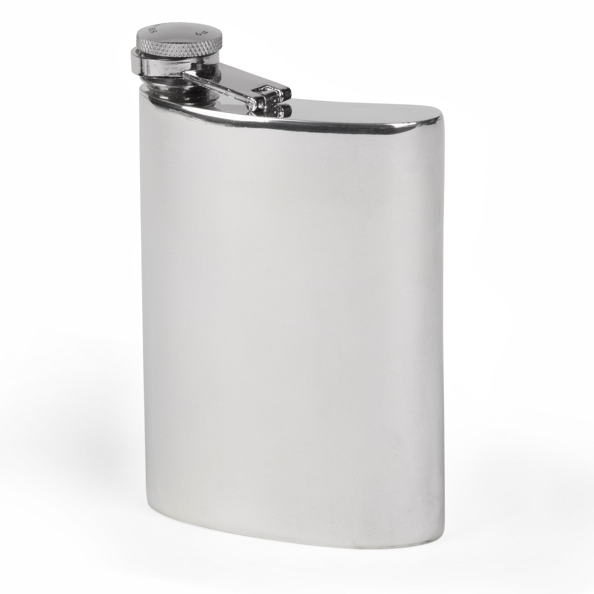 6oz Pewter Trench Flask