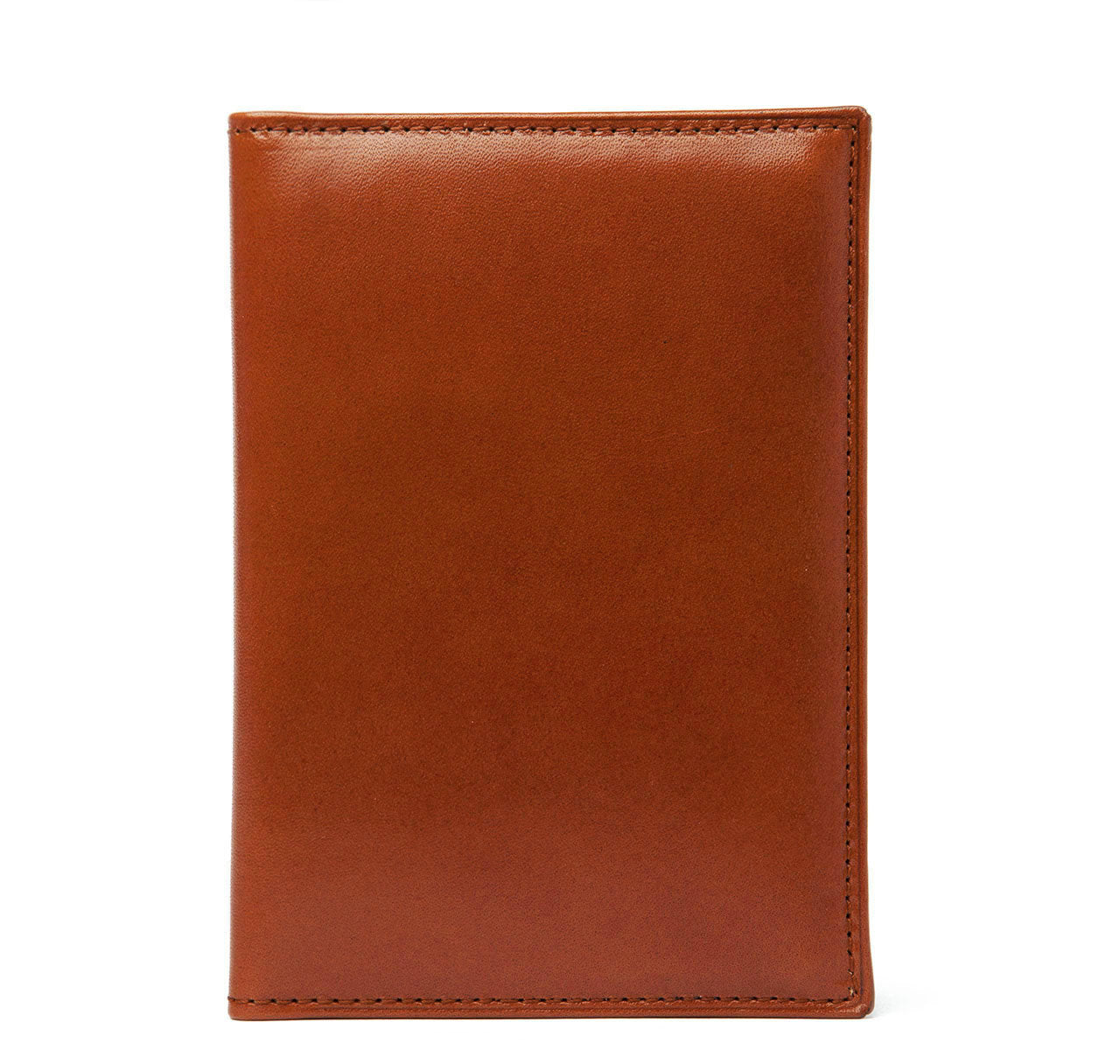 Cognac Leather Passport Holder