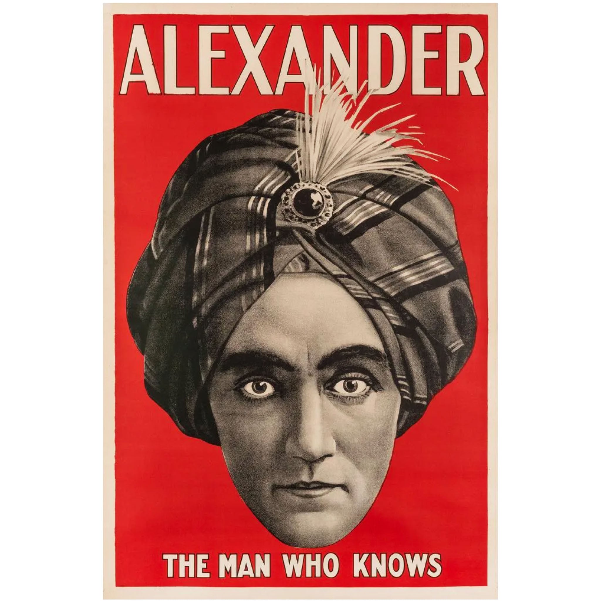 Alexander. The Man Who Knows Original Poster