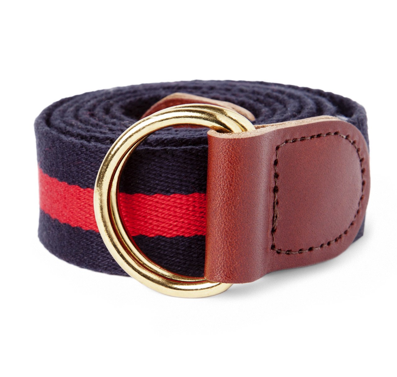 Sir Jack's Brigade Red Stripe Ribbon Belt