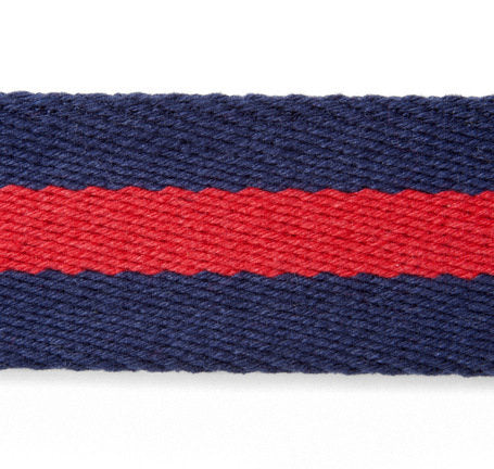 Sir Jack's Brigade Red Stripe Ribbon Belt