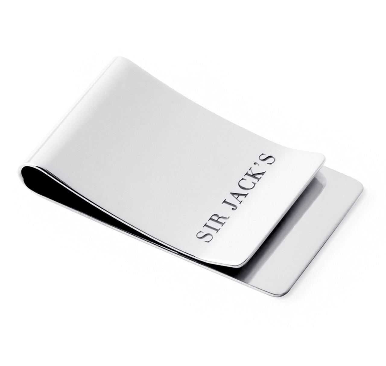 Sir Jack's Sterling Hallmarked Money Clip