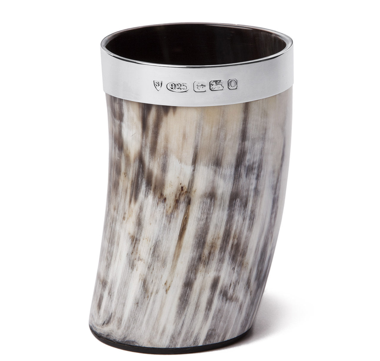 Sterling & Ox Horn Beaker 