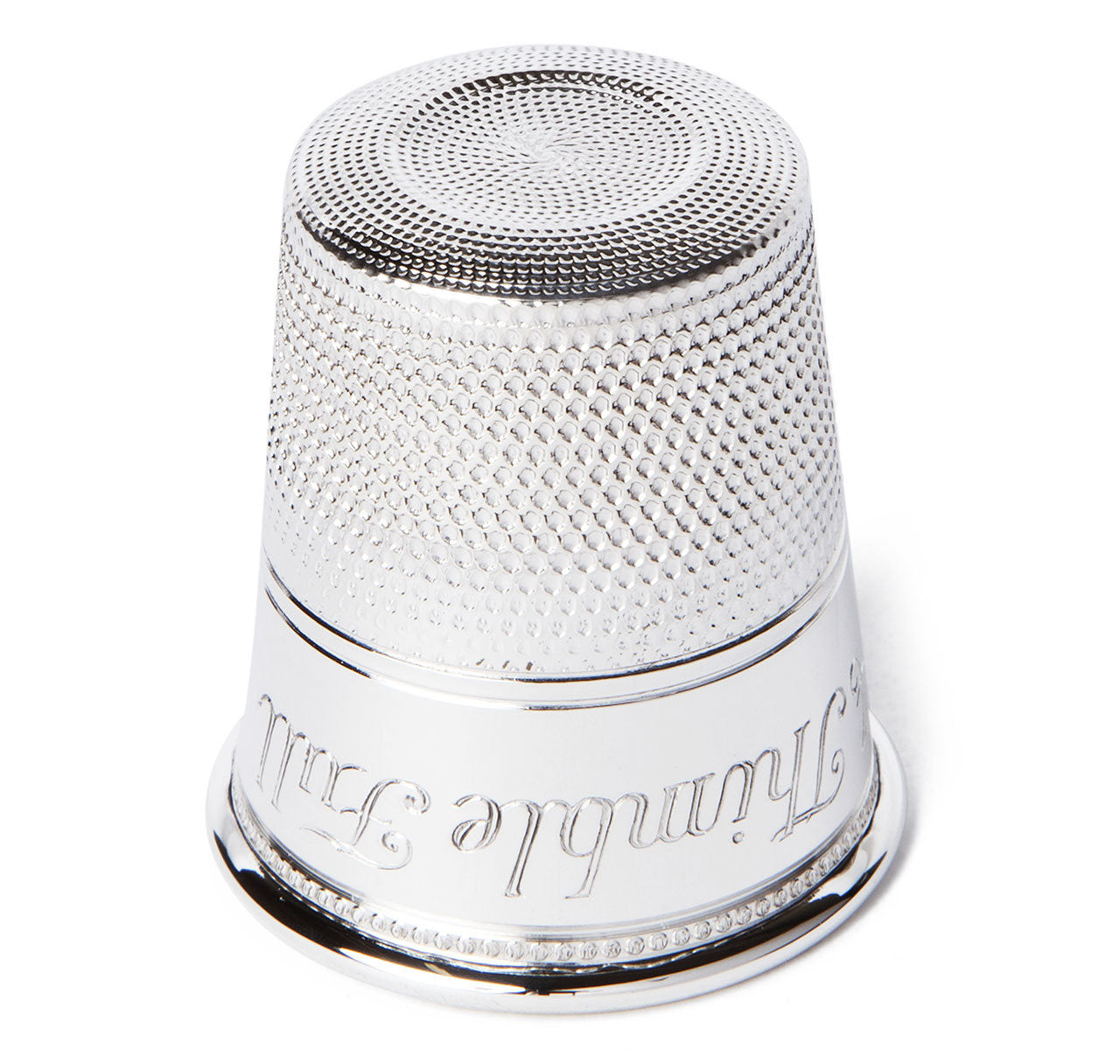 Sterling Silver Thimble Bar Measure & Shot Cup